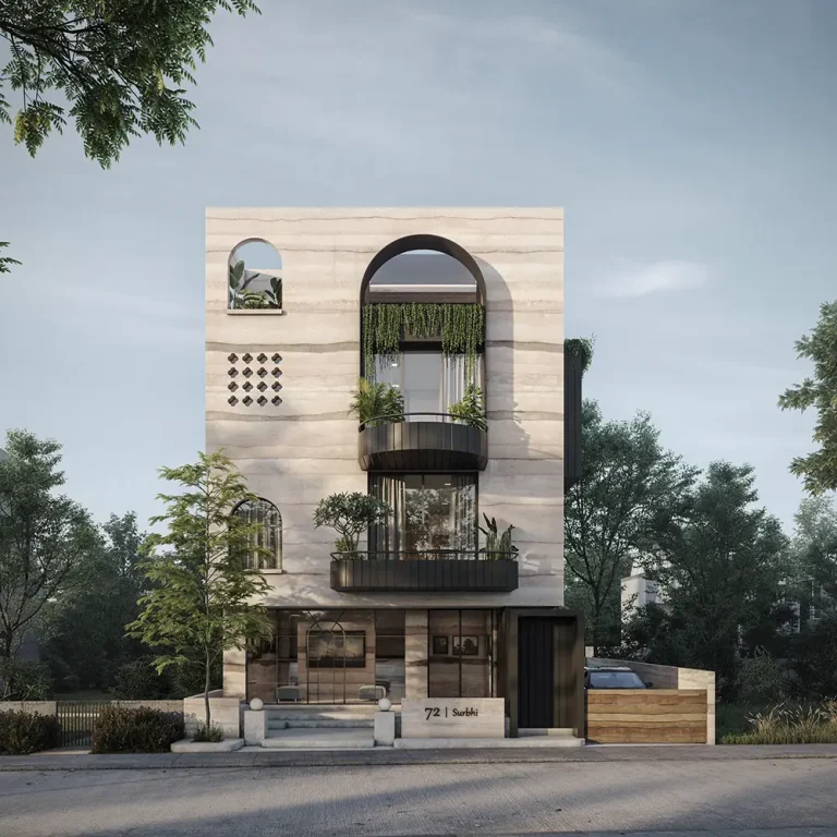 Surbhi House Modern Residence in Surat